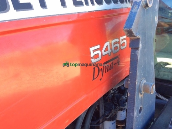 Tractor agrícola - Massey Ferguson - 5465 Dyna con pala cargadora 