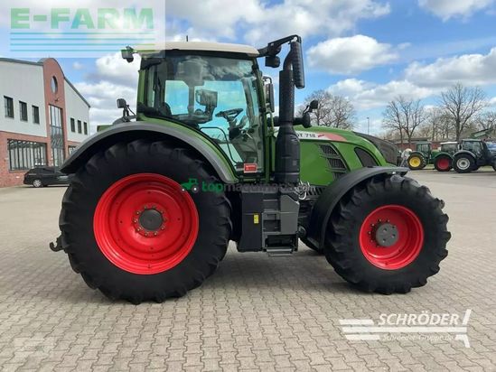 Tractor agrícola - Fendt - 718 s4 profi plus