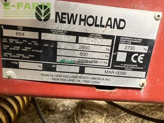 Empacadora gigant - New Holland - 658
