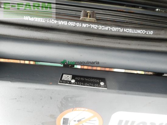 Elevadora - Linde - e25-1 triplex + ss + 4. kreis ( batterie bj. 202