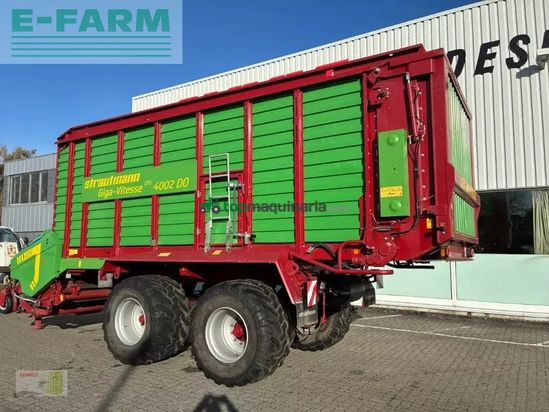 Remolqu agrícola - Strautmann - giga vitesse cfs 4002 do