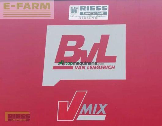 Remolqu esparcidor - BVL - v-mix plus 22-2s druckluft