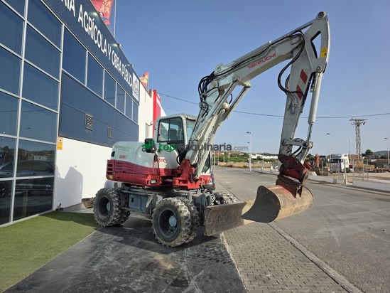 Excavadora de ruedas Takeuchi TB 295 W