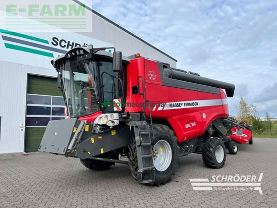 Cosechadora de Cereal - Massey Ferguson - beta 7370 + schneidwerk 6,80m