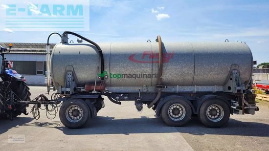 Equipamiento / accesorio - Fliegl - güllezubringer mit krone fahrgestell