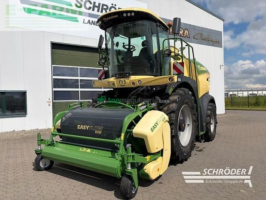 Cosechadora de Cereal - Krone - big x 630 + easyflow + xcollect 750-3
