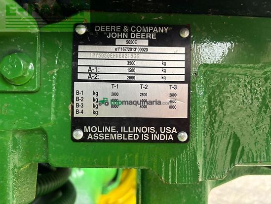 Tractor agrícola - John Deere - 5050e