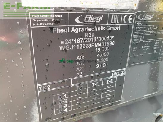 Remolqu agrícola - Fliegl - hkl 22