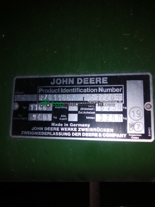 Cosechadora de Cereal - John Deere - 1166