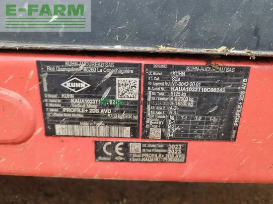 Remolqu esparcidor - Kuhn - profile plus 18.2 ds