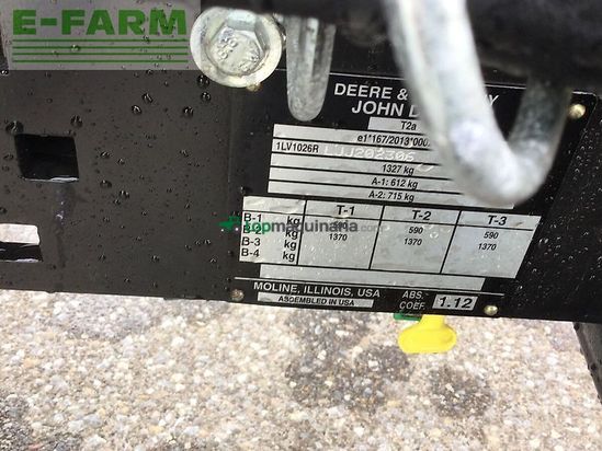 Tractor agrícola - John Deere - 1026r