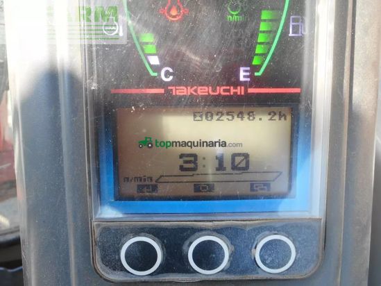 Excavadora - Takeuchi - tb 225 ( 2.400kg ) mit hydr. verstellfahrwerk