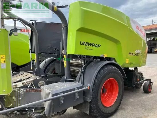 Empacadora gigant - Claas - rollant 455 rc uniwrap