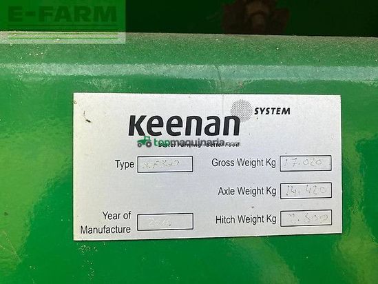 Remolqu esparcidor - Keenan - mech-fiber 360