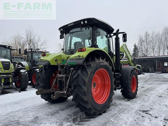 Tractor agrícola - Claas - arion 530 cis + claas fl120 CIS