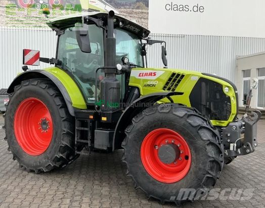 Tractor agrícola - Claas - arion 660 cmatic cebis