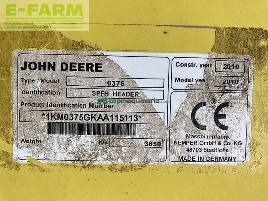 Cabezal - Kemper - 375