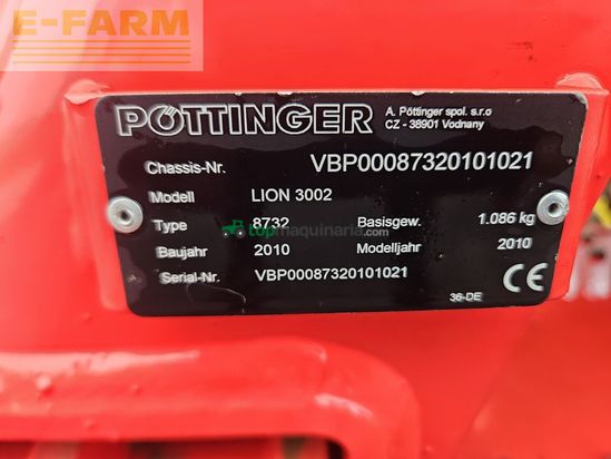 Combinado de siembra - Pöttinger - lion 3002 + vitasem 302a