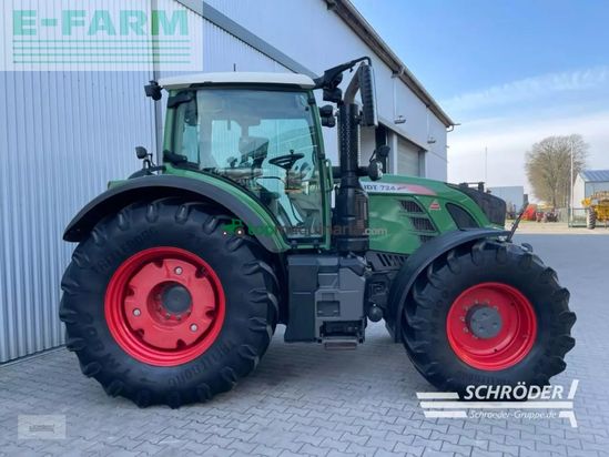 Tractor agrícola - Fendt - 724 s4 profi plus | rtk | radgewichte