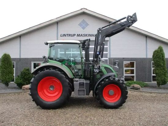 Tractor agrícola - Fendt - 514 vario med frontlæsser og frontlift