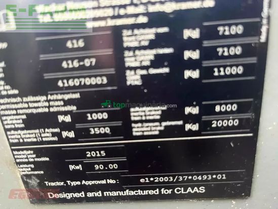 Telescopica - Claas - scorpion 7050