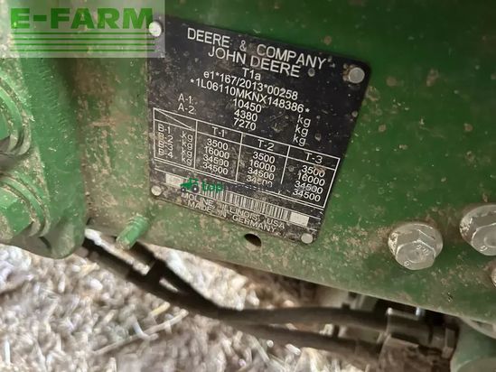 Tractor agrícola - John Deere - 6110 m commandquad