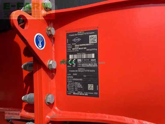 Rastrillo - Kuhn - merge maxx 950
