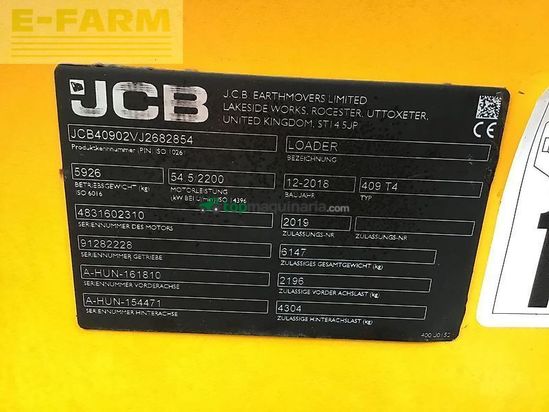 Minicargadora - JCB - 409