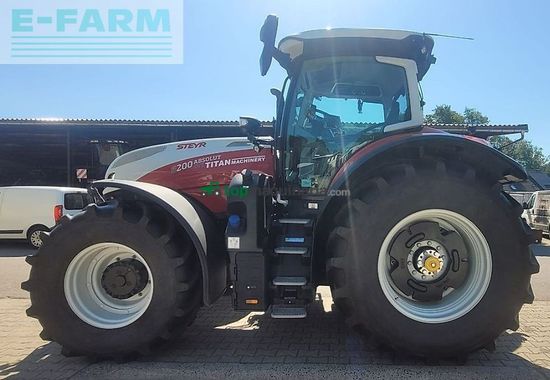 Tractor agrícola - Steyr - 6200 absolut cvt CVT