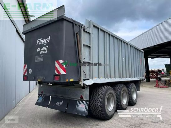 Cinta transportadora de forraje - Fliegl - asw 391 tridem