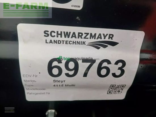 Tractor agrícola - Steyr - 4115 multi komfort