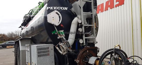 Cuba de purin - Peecon - eur-200 mit turbokranarm (kaweco)