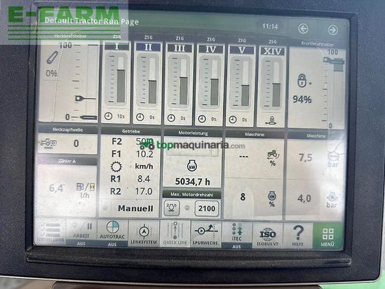 Tractor agrícola - John Deere - 8345r # sf3000