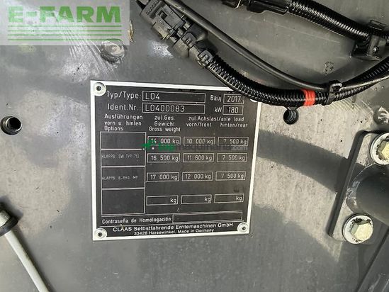 Cosechadora de Cereal - Claas - tucano 420