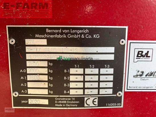 Remolqu esparcidor - BVL - v-mix plus 10n-1s