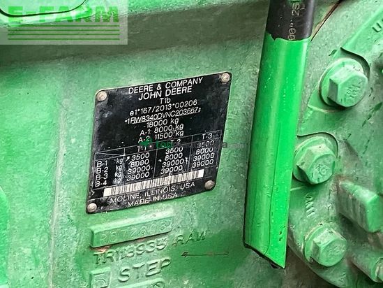 Tractor agrícola - John Deere - 8r340 *auto powr*