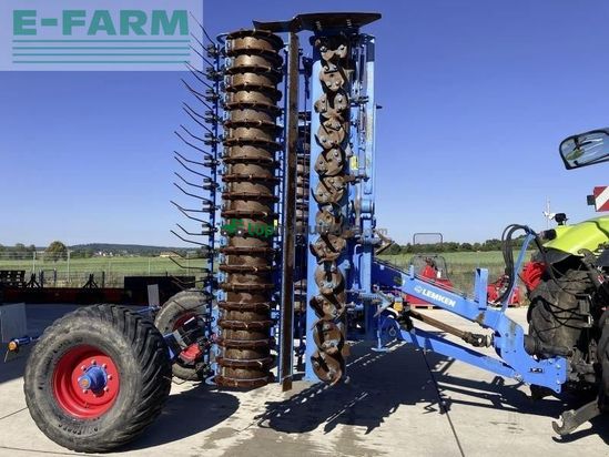 Grada de disco - Lemken - zirkon 12 mit fahrwerk