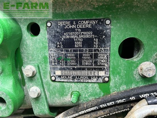 Tractor agrícola - John Deere - 6r 185