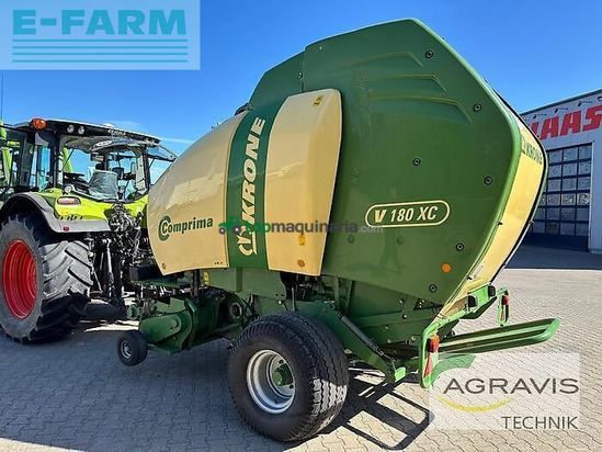 Empacadora gigant - Krone - comprima v 180 xc