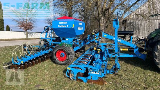 Combinado de siembra - Lemken - solitär9/600+kreiselegge zirkon 10
