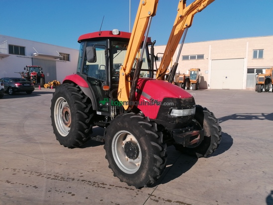 Tractor agrícola - Case IH -  JX 90 con pala
