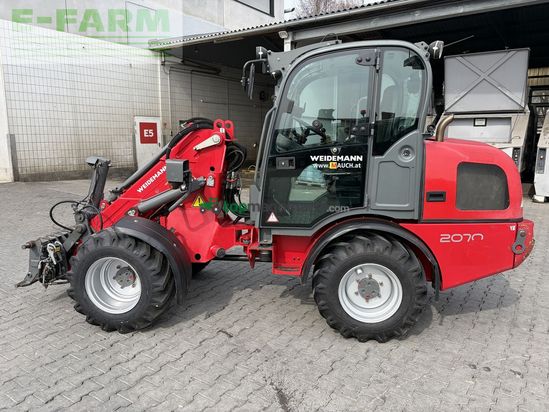 Minicargadora - Weidemann - 2070cx80 tele mit euro 30km/h