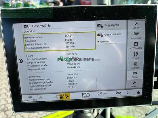 Cosechadora de Cereal - Claas - lexion 5400