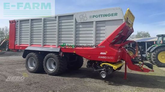 Remolqu agrícola - Pöttinger - jumbo 8450 db