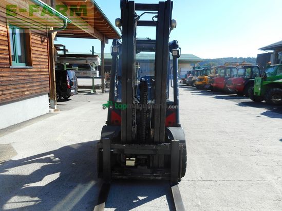 Elevadora - Linde - h30d-02 triplex 5,5m + ss + halbkabine