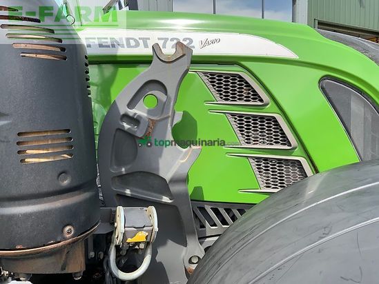 Tractor agrícola - Fendt - 722 profi plus tractor (st26905)