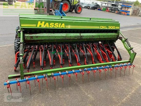 Combinado de siembra - Hassia - dkl-300/2s auf rabe pke 300
