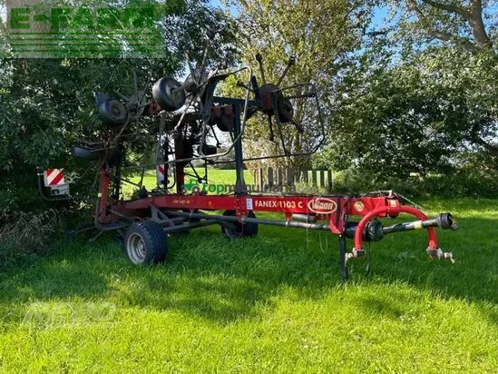 Henificador - Vicon - fanex 1103 c