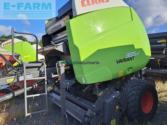 Empacadora gigant - Claas - variant 385 rc