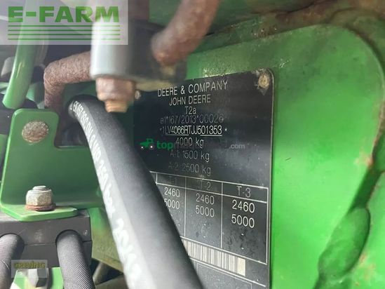 Tractor agrícola - John Deere - 4066r